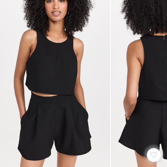 Black Halo Sanibel 2 Piece Romper - Picture 1 of 6